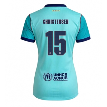 Barcelona Andreas Christensen #15 Maglia Gara Terza Repliche 2026-27 Donna Maniche Corte